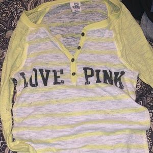 Pink long sleeve shirt